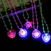 Night market creative new flashing lights with lit toys luminous children kindergarten little girl stalls color lights