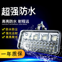 Large truck led spotlight 12v24v strong light super bright car reversing light modified front bar paving headlight car light