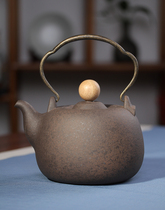 Taiwan Tea School Old Rock mud Geely Five elements Kettle Kettle Boiling Teapot Pottery pot Electric pottery stove tea