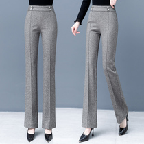 Mao Tweet Lama Woman in autumn and winter 2022 new skinny and wear pants and Korean horn pants