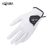 HONMA new golf mens one-handed gloves sheepskin breathable perspiration 22-26cm