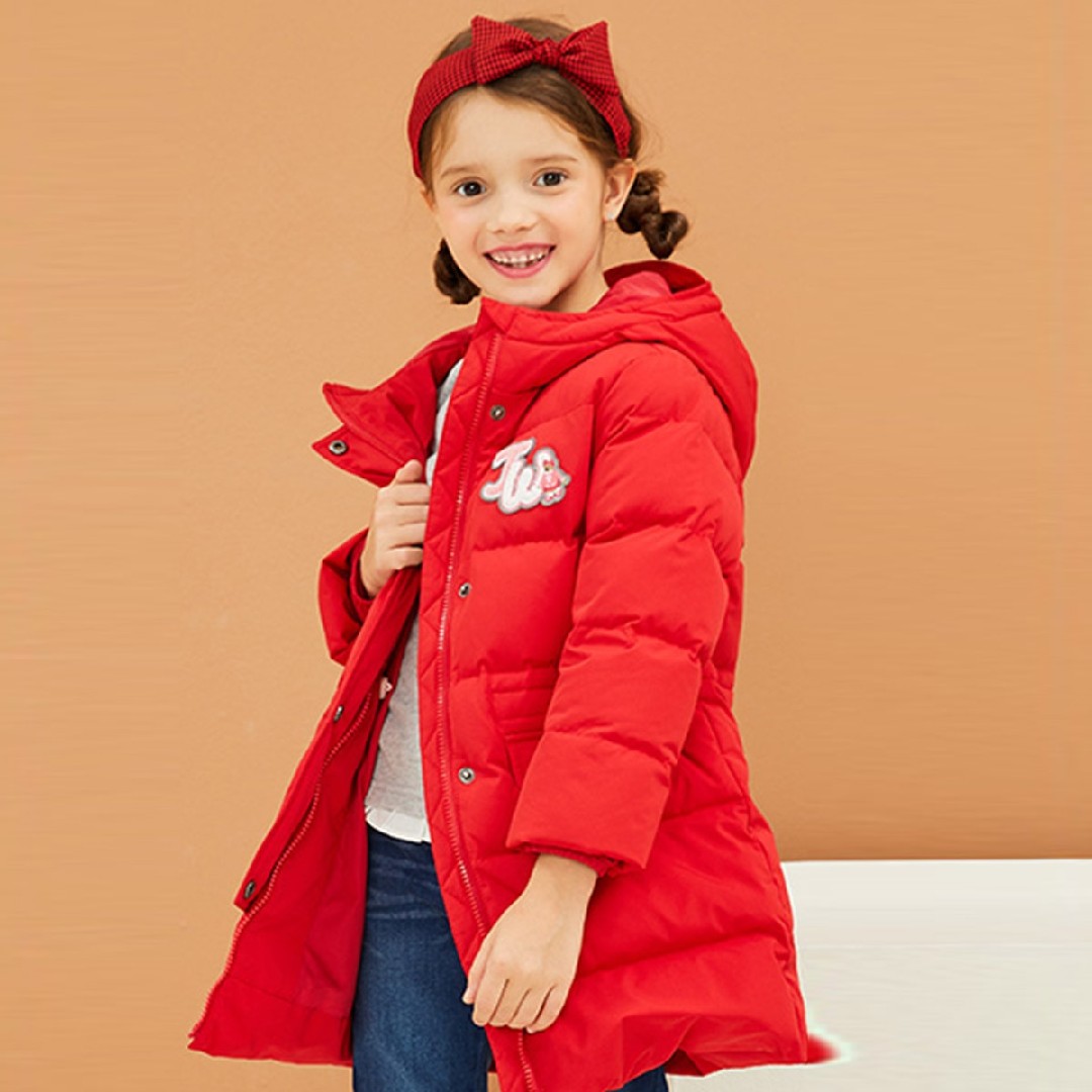 TeenieWeenie Kids Bear Children's Wear Winter New Girls Girls Down Jacket Long Jacket