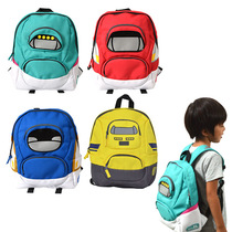 Spot Japan Buy back KANARAIL Shinkansen Train Railway Children boy Double shoulder bag Backpack Backpack bag