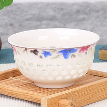  Exquisite hollow small teacup Kung Fu ceramic tea set Household single master cup Tea cup Tea cup Tea cup