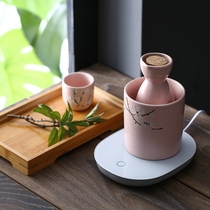 Xinyaju Japanese Ceramic Hulk Home Clear Jug White Wine Wine Wine Hot Wine Jug Bottle Set Wine Disher