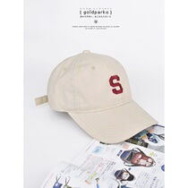 Duck tongue hat men and women Baseball Hat sun hat summer sun chic white boy trend Korean version handsome Joker