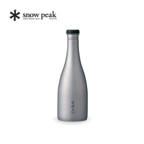 Snow Peak Xuefeng Outdoor Camping Titanium Sake Bottle Portable Kettle Water Cup TW-540