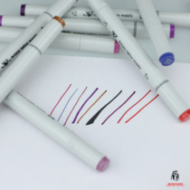 9 color waterproof tattoo positioning pen double head thickness color marker pen tattoo tattoo embroidery supplies color skin pen