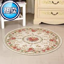  Carpet Bedroom ins wind Nordic can not fall off blanket hanging basket floor mat hanging chair round mat Living room rocking chair A chair mat