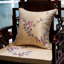 Solid wood sofa cushions Chinese embroidered red wood furniture sponge cushion Bed Five Pieces Custom Non-slip Washable