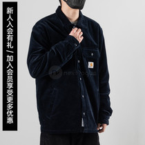 (NextVogue) carhartt wip whitshome light core suede pocket shirt jacket cotton clot three colors