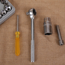  Household 40-piece set of tools Wrench sleeve Car motorcycle set toolbox combination