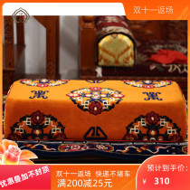 Tibetan wool small backrest armrest mattress soft and comfortable cushion pillow waist pillow sleep waist cushion special offer
