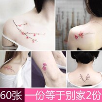Tattoo sticker permanent 1 year Inwind net red subsection 3d WATERPROOF EMULATION COLLARBONE ANGEL WINGS TEENAGE GIRL DAY SOFT GIRL