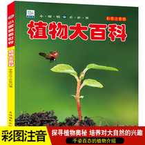 Genuine plant encyclopedia color picture phonetic version small eyes see the world 6-7-9-12-year-old primary school childrens popular science knowledge encyclopedia books childrens books popular science plant paradise