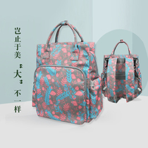 Lightweight backpack womens mommy bag with baby outing backpack mom bag multifunctional mother and baby bag fashion travel bag