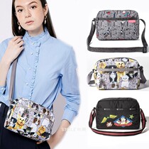 les cartoon cute kt cat joint Bukit Guinness super light single shoulder bag Hand skew cross-pack small square bag 2434