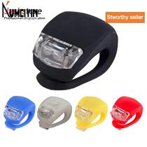  New Led Bike Lights Silicone Bicycle Light Head Front Rear W