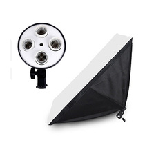 Four lamp holder studio small flexible light box photography lamp set indoor still life products shooting lighting light accessories
