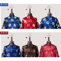 Sumen men and women full set of seven sets of 24 pieces 24 pieces true silk pure cotton old clothes washed with funeral items Five leads three waist suchou clothing