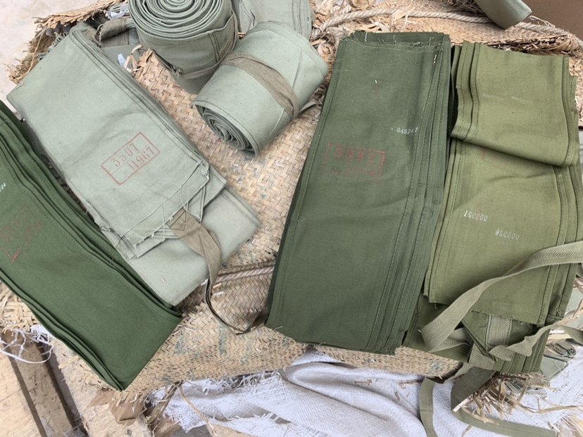 60's stock old goods 65-style leggings belt knee pads army green old-fashioned leggings 65-style marching leggings