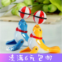 Creative winding toy winding children toy ground stall crawling sea lion hair seal fun gift