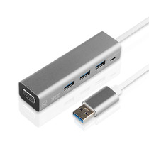 Huawei MateBook D 15 14 Notebook Adapter USB3 0 to VGA connection projector converter