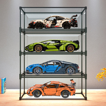 Lego car model display case Lamborghini Porsche 911 Bugadi Weilong metal acrylic dust cover