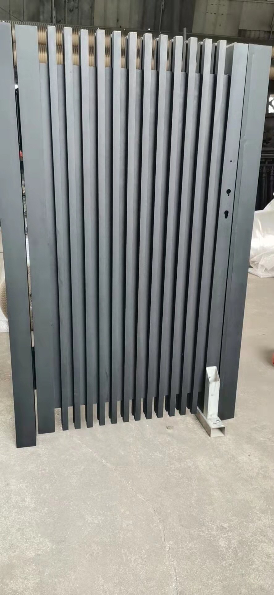 Modern minimalist outdoor aluminum alloy aluminum art villa courtyard door country self-built house entry size door single double door