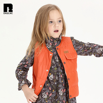 (Websters) Dezi childrens down vest boys and girls short waistcoat baby warm down vest