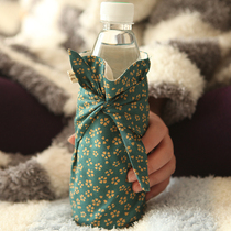 Castle Garden and wind material insulation scratch-proof cup set water bottle set quanmai flower 4 color 2