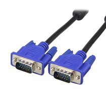 VGA cable computer monitor connection transmission data signal cable dual-screen desktop and host and high-definition projector 3 notebook 5 lengthened 5 meters 10 meters male-to-female video extension cable
