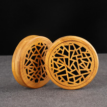Nanzhu pan incense box home sandalwood agarwood indoor incense burner Incense Road hollow tea room aromatherapy room