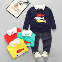 Boy casual spring and autumn new boy suit 1-2-3-4-year-old baby Baby child child clothes