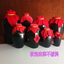 Fake wine jar props Plastic wine jug wine jar wine jar Wine bottle Simulation ancient style photo decoration Hanfu wine set performance