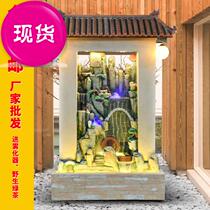 Chinese style 6 house modeling creative running water ornaments Home teahouse indoor and outdoor decoration Hotel hotel fountain decoration