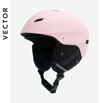 Vector new ski helmet women single board adult breathable bumper ski gear men's protective warm snow helmet