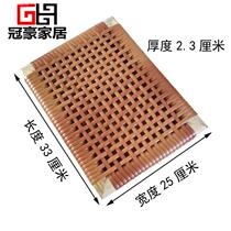 Summer hollow cushion household chair cushion round bamboo seat cushion breathable bamboo seat cushion round heat dissipation