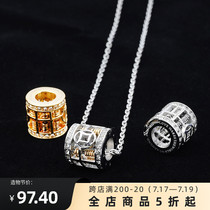 ROADLATIVE original design National trend accessories abacus beads Personality elegant simple couple necklace Men and women gifts
