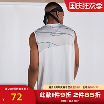ZONEiD 2021 spring new vest basketball men Sports loose training Jersey fitness running top