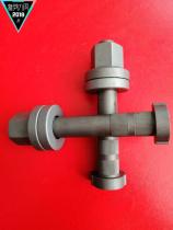 Dongfeng Hercules Rear Wheel Screw Steel Plate Screw Longer M22X 155mm Zhuoxin 42crmo Bolt