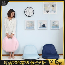 Lazy chair single small sofa childrens chair bedroom mini folding lazy sofa tatami bed back chair