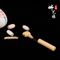 Natural whole set of blood camel bone accessories long column pendant diamond stars moon Bodhi Buddha Pearl suit DIY accessories