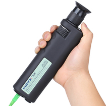 Handheld Magnifier Optical Fiber Magnifier 200-400 Times Jumper End Detector Fiber Jumper Tester