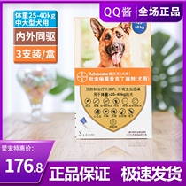 German Bayer Love Walker in vitro insect repellent 25-40kg dog body inside and outside the same drive flea ear mite 3
