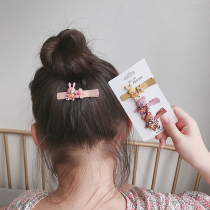 MOMSMADE new children hair accessories Little Bear rabbit cute cartoon baby hairclip edge clip banghai clip broken hairclip