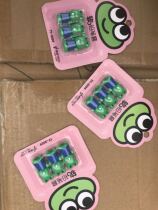 Small frog cartoon shape soft pencil cover protects pencil tip