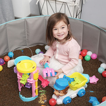 Children play sand set sand pool Cassia toy beach pool set Baby indoor digging sand pool combination Home