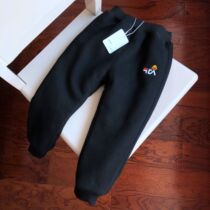 7701 Boys and Cotton Sweatpants Winter Cotton Pants-12 17