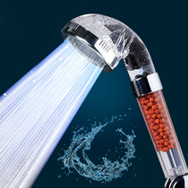 Super booster handheld flower sun shower single head shower bath pressurized bath hand sprinkle shower head shower nozzle